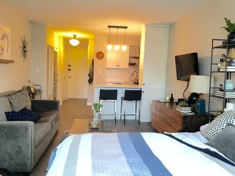 Terlihat Simple dan Menarik! 7 Tips Menyusun Interior Apartemen Studio Minimalis